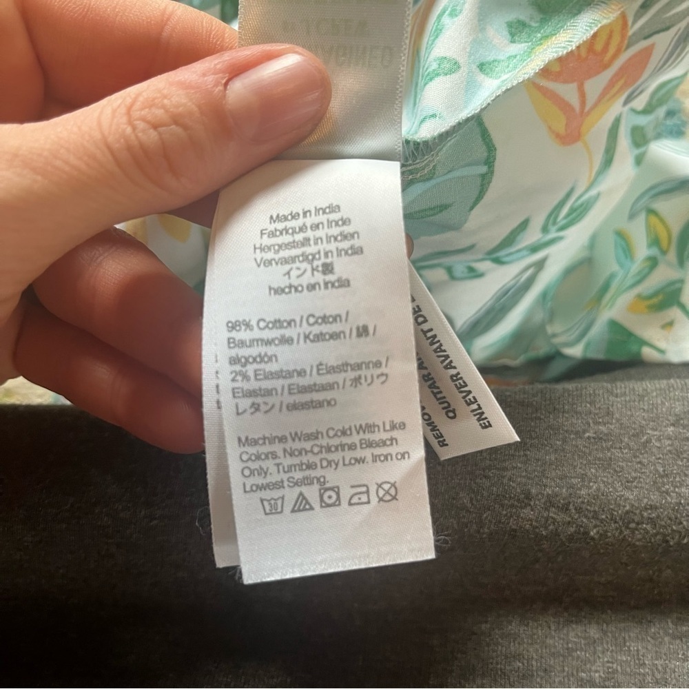 New J. Crew tropical button down shirt - Picture 5 of 7